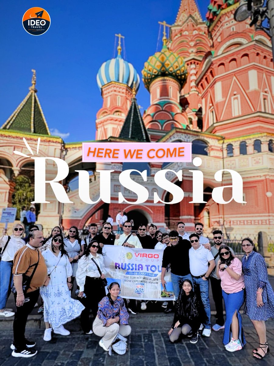 ysbe0506's tweet photo. Russia, made unforgettable. From Moscow’s iconic sights to quiet streets and local moments, this trip was about the people who made every memory special. Pack dreams. Unpack stories. https://t.co/9ZCgzCVDAp