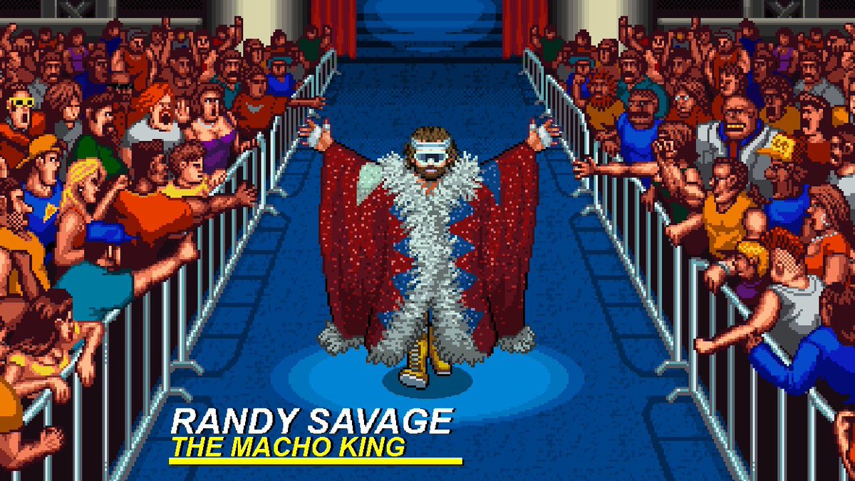 RetrosoftStudio's tweet photo. 40 years ago today: Macho Man Randy Savage retains the WWF Intercontinental Title against Sivi Afi. 💥

🗓️ October 6, 1986
🗺️ Syracuse, NY
📺 WWF Superstars https://t.co/DylpdBgfDj