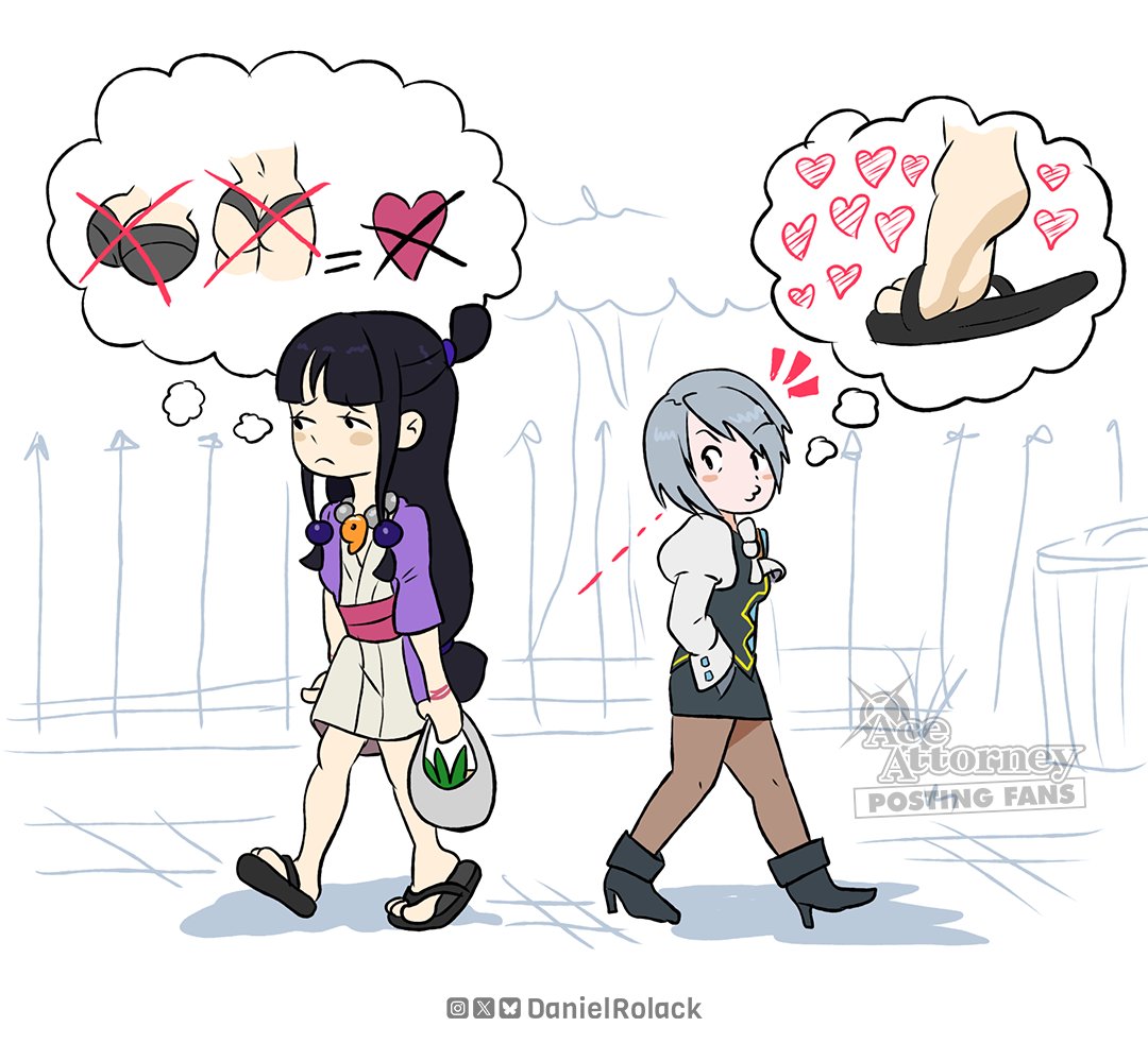 DanielRolack's tweet photo. Pobre Maya, no tiene los atributos de Mia...
Pero para cada roto hay un descosido.

MMM PATAS

#AceAttorney #CAPCOM https://t.co/7SB2CUEtYU