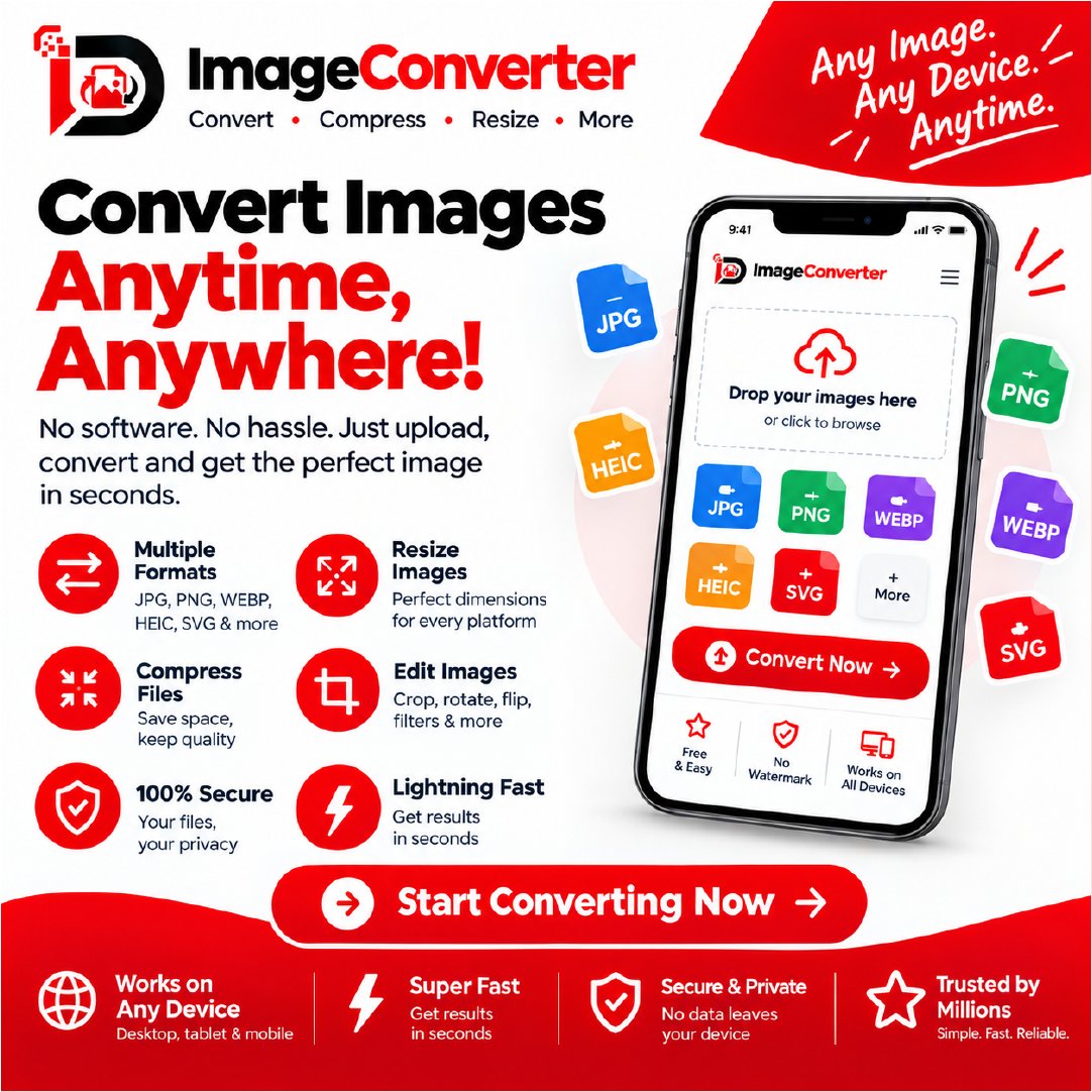 digitoly's tweet photo. Convert images anytime, anywhere! No software, no hassle. Just upload, convert, and get the perfect image in seconds with Digitoly Image Converter.
🔗 Start now! https://t.co/YkvVwDI13w
#ImageConverter #ImageEditing #FileCompression #WebTools #TechTips #ImageOptimization https://t.co/taRn2dT878
