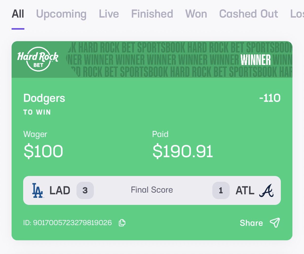 Grants_Dad_'s tweet photo. Pulled out a small win on what seemed like an obvious pick after a month-long baseball hiatus. https://t.co/adrJRKmp2C