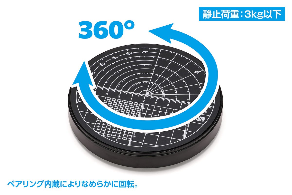 wave_corp's tweet photo. 【新製品情報】HGロータリーカッティングマットがコンパクトに！HGロータリーカッティングマット【S】の製品ページ公開しました！2026年11月発売予定です。#ウェーブ
【製品詳細はこちら→】https://t.co/KZEsKgjANc https://t.co/UWXJU6NdRx