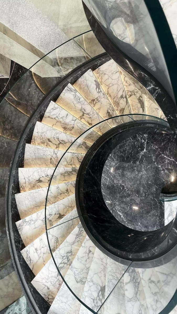 FORUSTONE's tweet photo. Grigio Carnico Marble is what you use when a staircase has to be built out of stone, not clad in it.

📧 foru@forustone.com
💬 https://t.co/D0k3fatog5
🔗 https://t.co/ZQXsWhwe3B

#grigiocarnico #stonestaircase #italianmarble #marblestairs #stonedesign #forustone https://t.co/AZQ9q8DP3E
