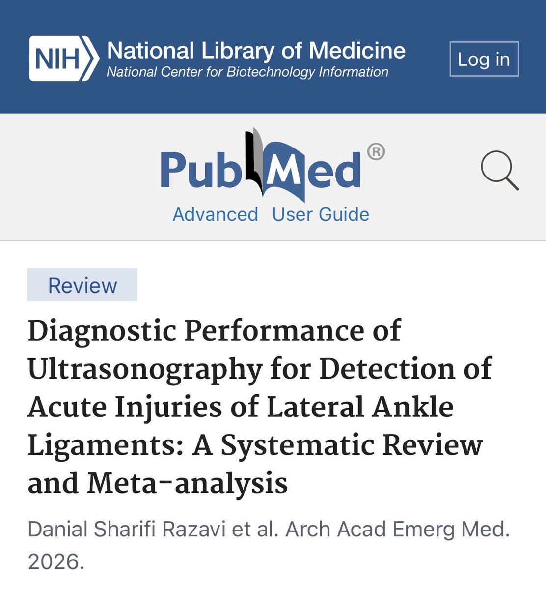 aaemjournal's tweet photo. Full text link:
https://t.co/omhGna86wm
#emergencymedicine
#evidencebasedmedicine
#medicaljournal
#EmergencyDepartment
#AAEMjournal https://t.co/VajMvmFNT3