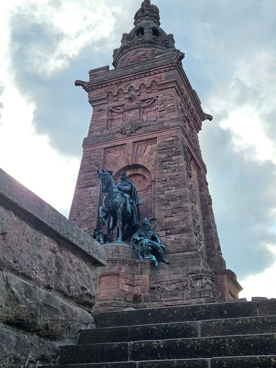 askdjh's tweet photo. Ever seen a sleeping emperor? Germany’s Kyffhäuser Monument rises 81 meters above a legend: Barbarossa sleeps inside the mountain, waiting to awaken. It also holds the world’s deepest castle well at 176 meters. https://t.co/Isw1hrZhjt