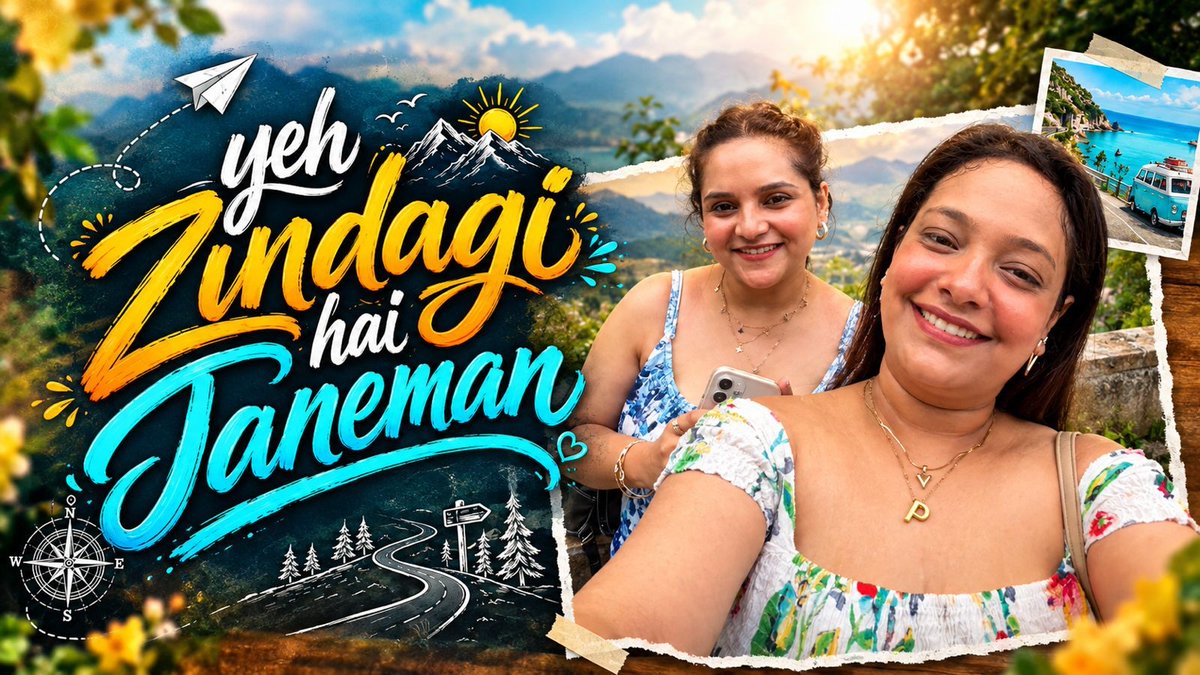MeetingEvil_Cs's tweet photo. Hello! Our travel series, Yeh Zindagi Hai Janemaan, official music video is out. A story of friendship beyond distance. Please like, share, comment, and subscribe. Thank you! https://t.co/Lw7OBiAZqi