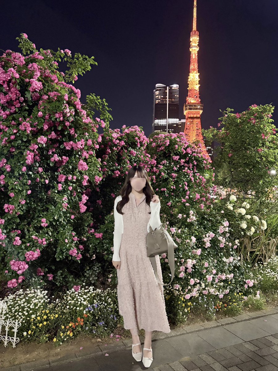 halsted_justin's tweet photo. 夜の東京タワー×バラも素敵でした🌹 https://t.co/jNqjTBDGoF