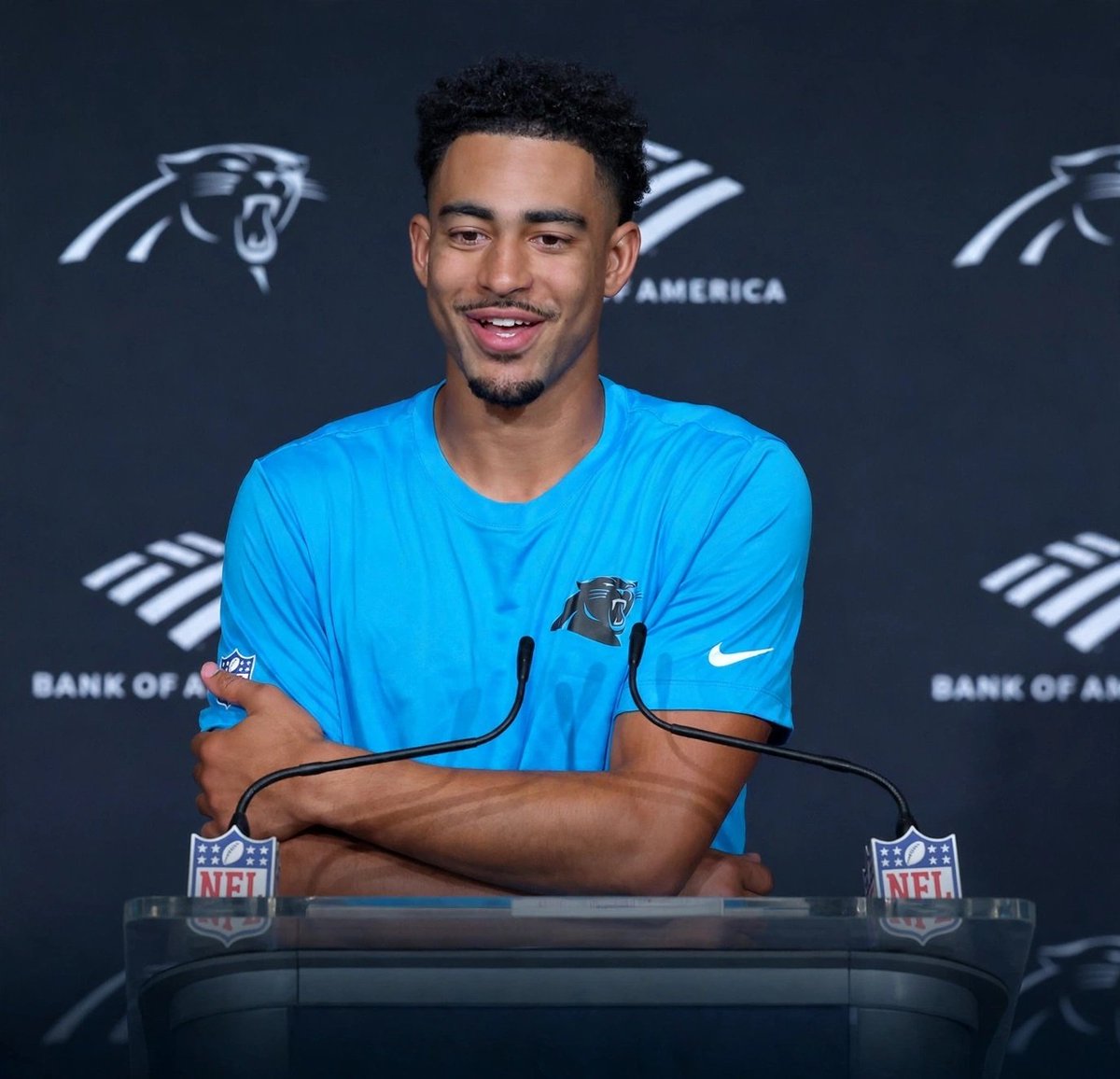utdMaggie's tweet photo. "FAITH BEFORE FOOTBALL"
I  try  to 'embody Christ in all that 
i do.

 — Bryce Young Carolina Panthers QB. https://t.co/zOsZ3Pz4rX