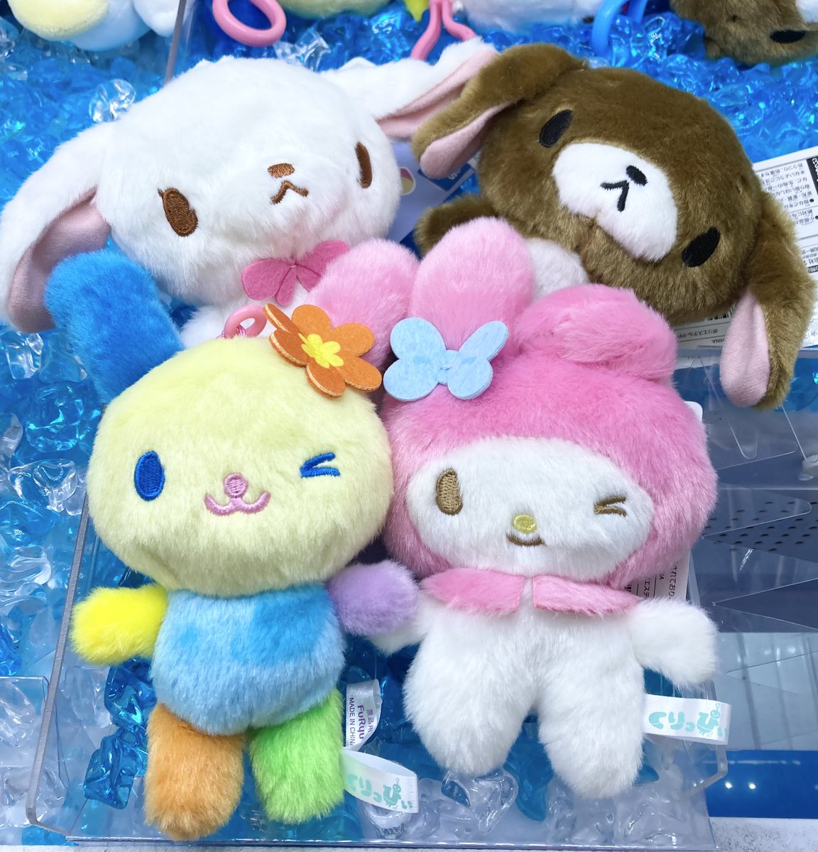 GiGO_Sendai1's tweet photo. 【✨本日入荷✨】

『サンリオキャラクターズ　くりっぴぃ　ぬいぐるみ～平成うさちゃんず～』

入荷しました🎵
当店でお待ちしております🪄

#サンリオ
#GiGO仙台一番町 https://t.co/RhZh6DQPec