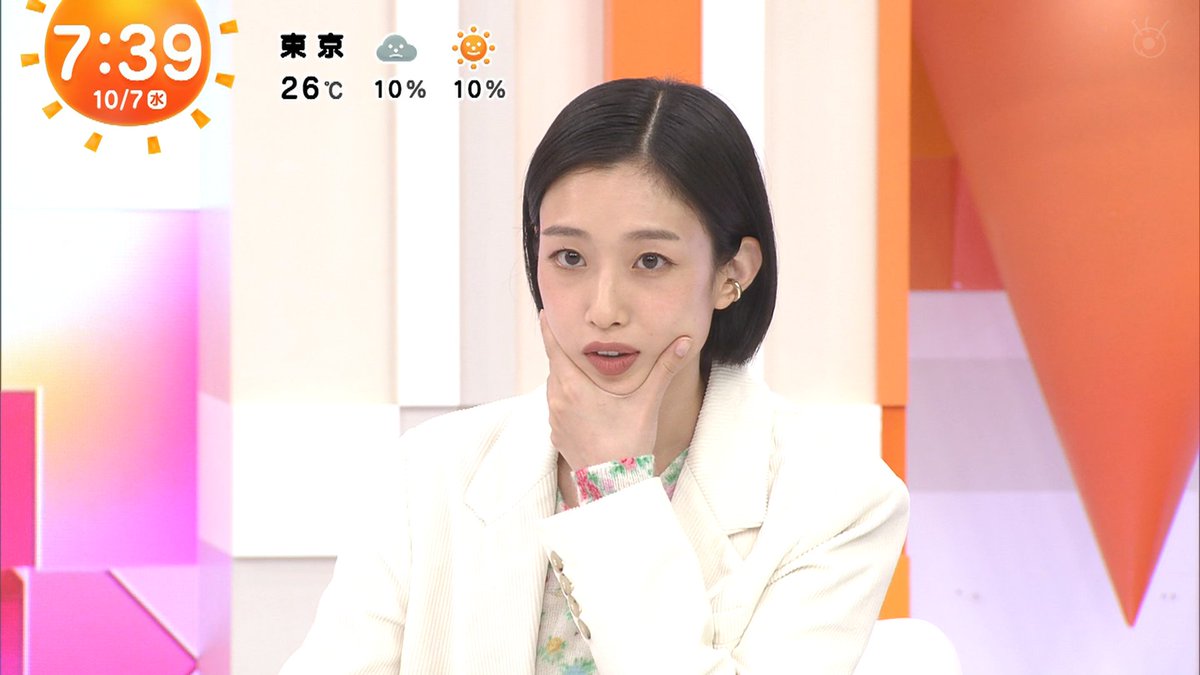 techdou's tweet photo. ドラマ「ポリティカルパン」の番宣で河合優実ちゃんと石原さとみちゃんによる生出演が続きます

まずは「めざましテレビ」から https://t.co/epNjxaZp8L