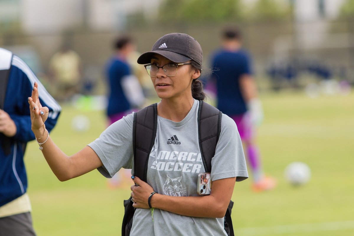 UCMercedBobcats's tweet photo. Happy National Coaches Day to all of our coaches. Your dedication to leading and inspiring our student-athletes every day deserves to be celebrated! Go Bobcats 💙💛 https://t.co/2Q3IHm7fKl