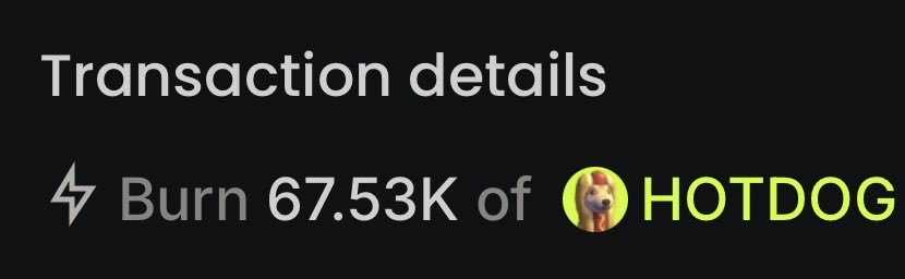 HotDogSuperHero's tweet photo. Still using my $COST rewards to buy and burn hotdog-2:native 

Burned another 67,532 $hotdog today

Clearly the best tech on the market https://t.co/MlYAXNN87e