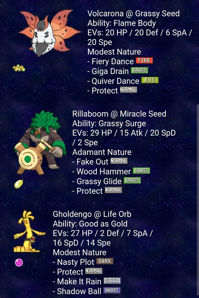 FullMoonXenon's tweet photo. This is the team ive officially settled on and i feel good about it https://t.co/Z7H8uyowPS