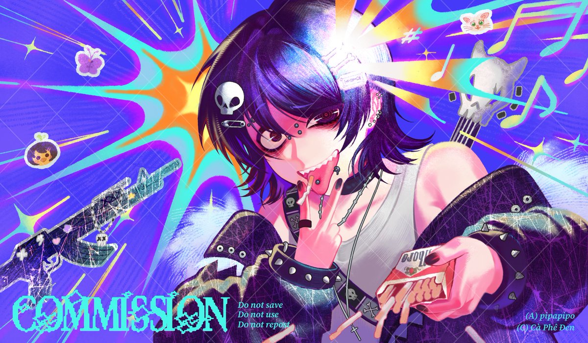Pipapipo_00's tweet photo. @crazyghsot Hiii! I’d love to join! Here are some of my recent artworks. Thank you so much for the opportunity!! ♡  

Timelapse: https://t.co/cy6nk2yyI5  Commission Site: https://t.co/Qr4YDw7piS
Vgen: https://t.co/qe43Cdy1GQ https://t.co/m19UnhOoQJ