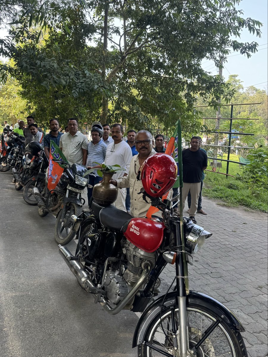 Mrinal_MLA's tweet photo. #SevaJyotiKalashYatra https://t.co/m5B7IOz47G