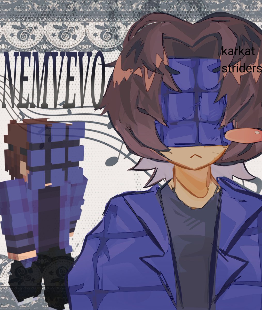 karkatstriders's tweet photo. Little nemvevo what are you doing here  #nemvevofanart https://t.co/svXtAGDVBA