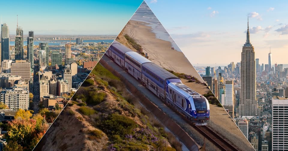 begy12's tweet photo. See North America in a whole new way this autumn. Explore the USA and Canada by rail, from New England foliage to the Rockies, Sierra Nevada and Pacific coast. Make the journey part of the adventure. https://t.co/wl5T6dbRdA