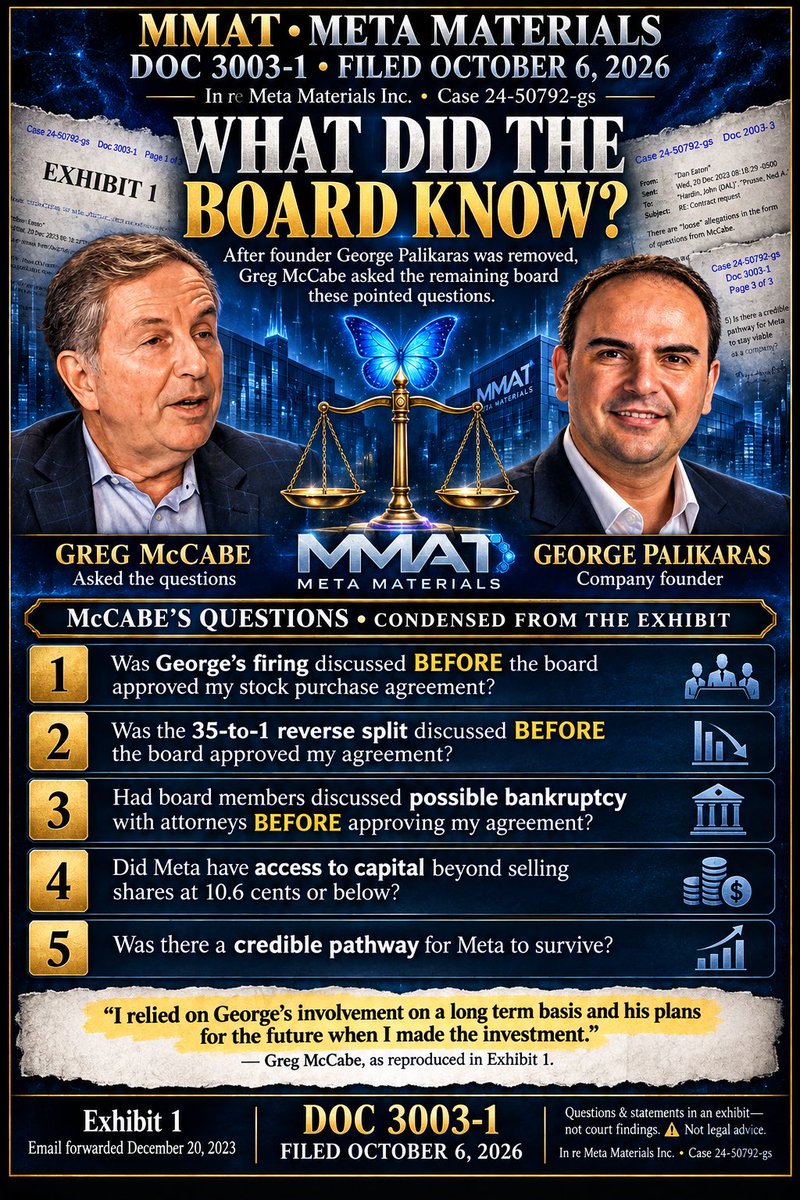 kimkep4796's tweet photo. MMAT🦋

DOC 3003-1
Filed October 6, 2026 https://t.co/gNsktWUOVB