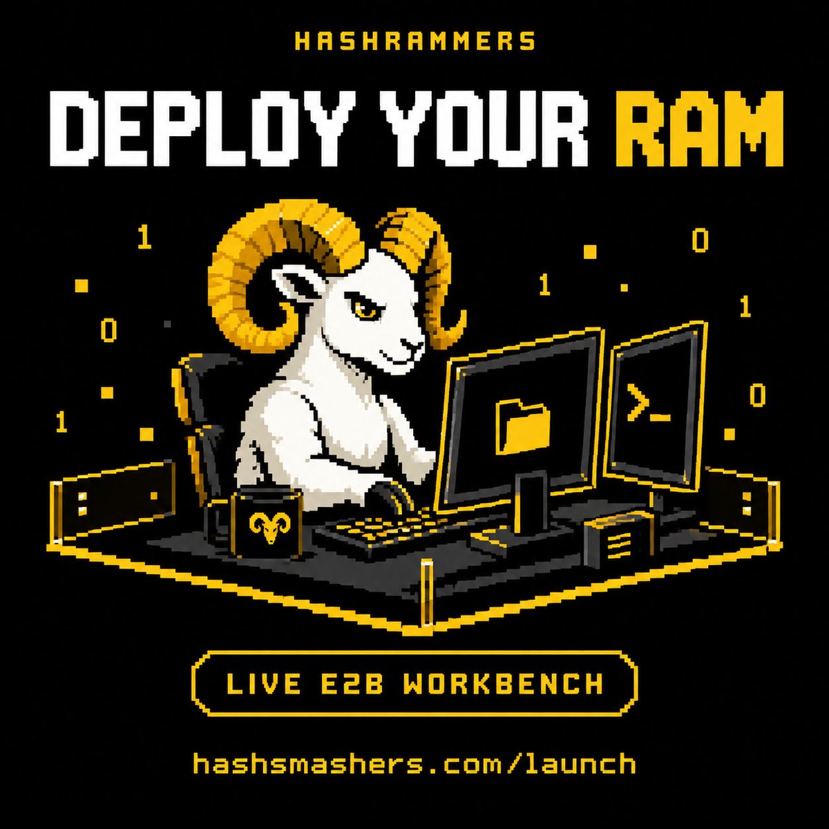 HashRammers's tweet photo. your ram gets its own E2B workbench with the HashSmash repo cloned and its target's candidate files open.

pick the model, choose a hash target and give it a brief. you can watch the desktop from its herd page.

https://t.co/4lWgy5tfpC https://t.co/OvXFuySnsj