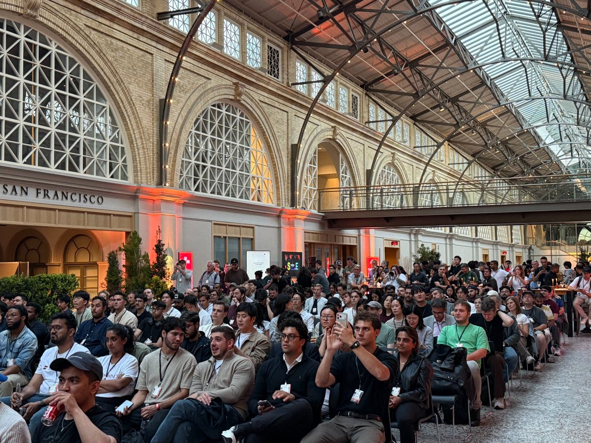 auth0's tweet photo. Packed house at Camp AI during SF @Techweek_. 🔥
Founders, builders, and AI enthusiasts are here for the panel, the demos, and what’s next for production-ready AI agents.

The room is buzzing. https://t.co/UYkFf3a0zQ