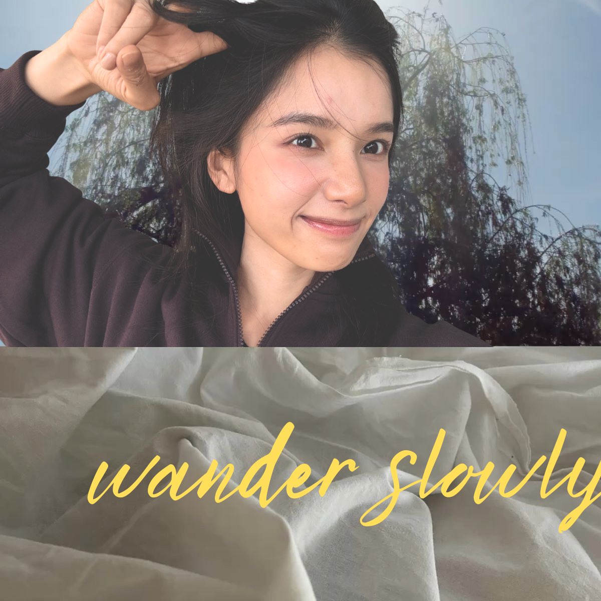 _ingyi's tweet photo. take the long way around and let the day unfold without needing to be anywhere too soon. just a quiet walk, a little breeze, pretty things along the way and me keeping you company for a while. maybe we’ll find something lovely to remember on the way. https://t.co/7sLz5orb1f