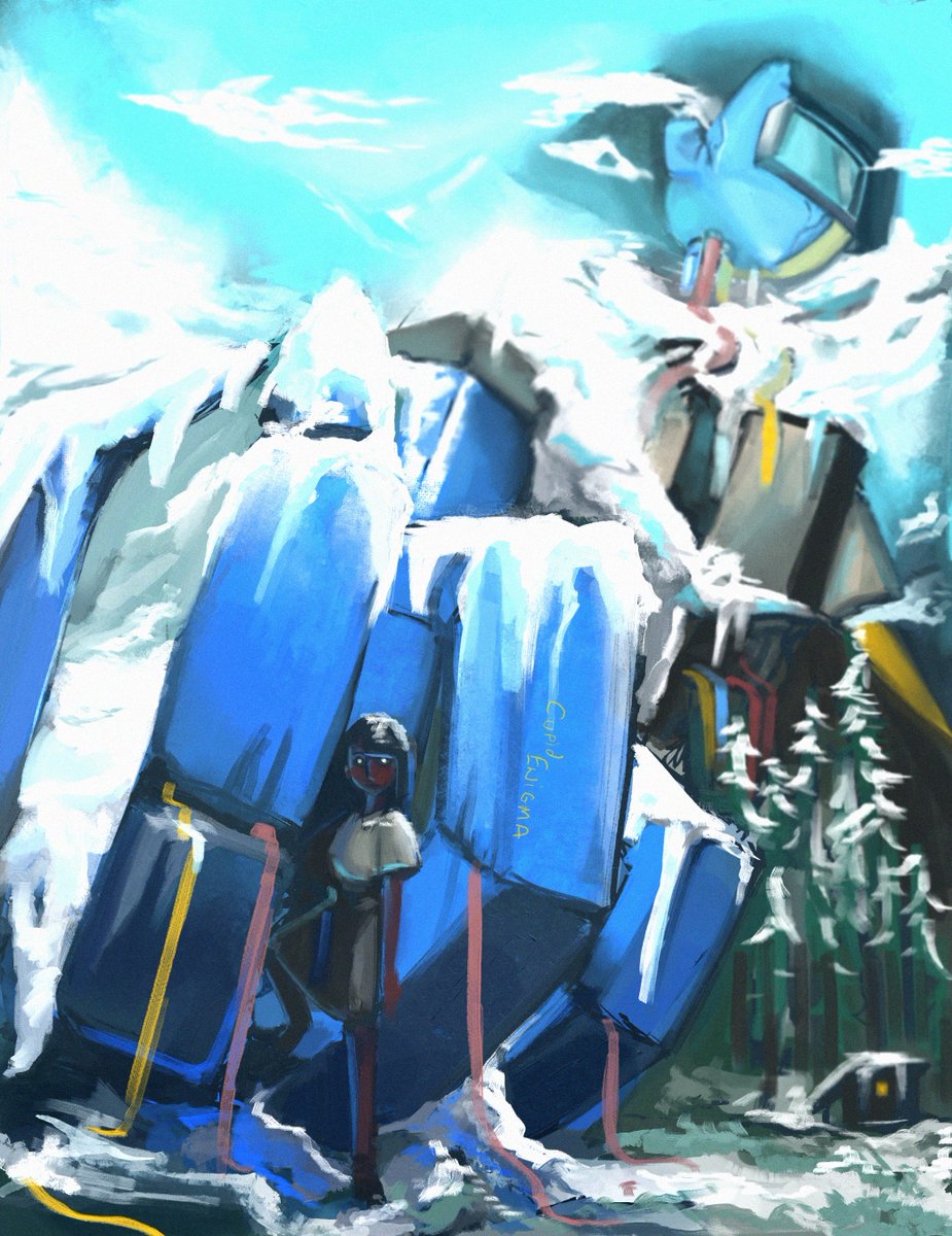 cupidenigma's tweet photo. [ Ruined Colossus ]

#ENAfanart #ENAjoelg https://t.co/qp6fwhlGq6