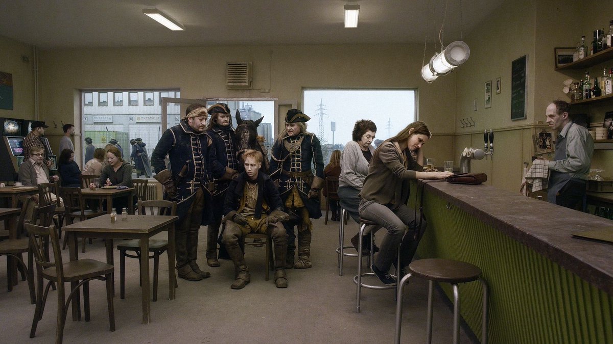 PMitesh's tweet photo. The Digger owes so much of its visual language and style to the films of Roy Andersson. If you like absurdist surreal comedies with dry deadpan humour highly recommend you check out Andersson’s filmography. https://t.co/pTfoKlDSc3