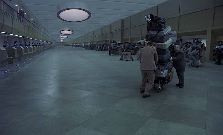 PMitesh's tweet photo. The Digger owes so much of its visual language and style to the films of Roy Andersson. If you like absurdist surreal comedies with dry deadpan humour highly recommend you check out Andersson’s filmography. https://t.co/pTfoKlDSc3