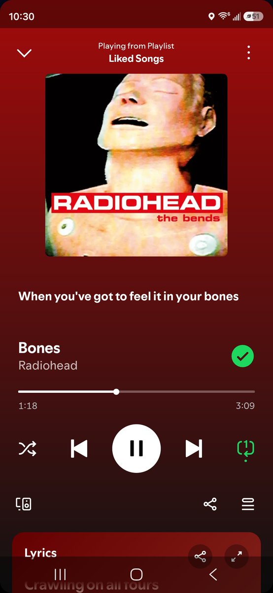 monstermadzz's tweet photo. please i love radiohead i love this album i love this song i am so so so normal about this band https://t.co/ZhkeiWDvnY