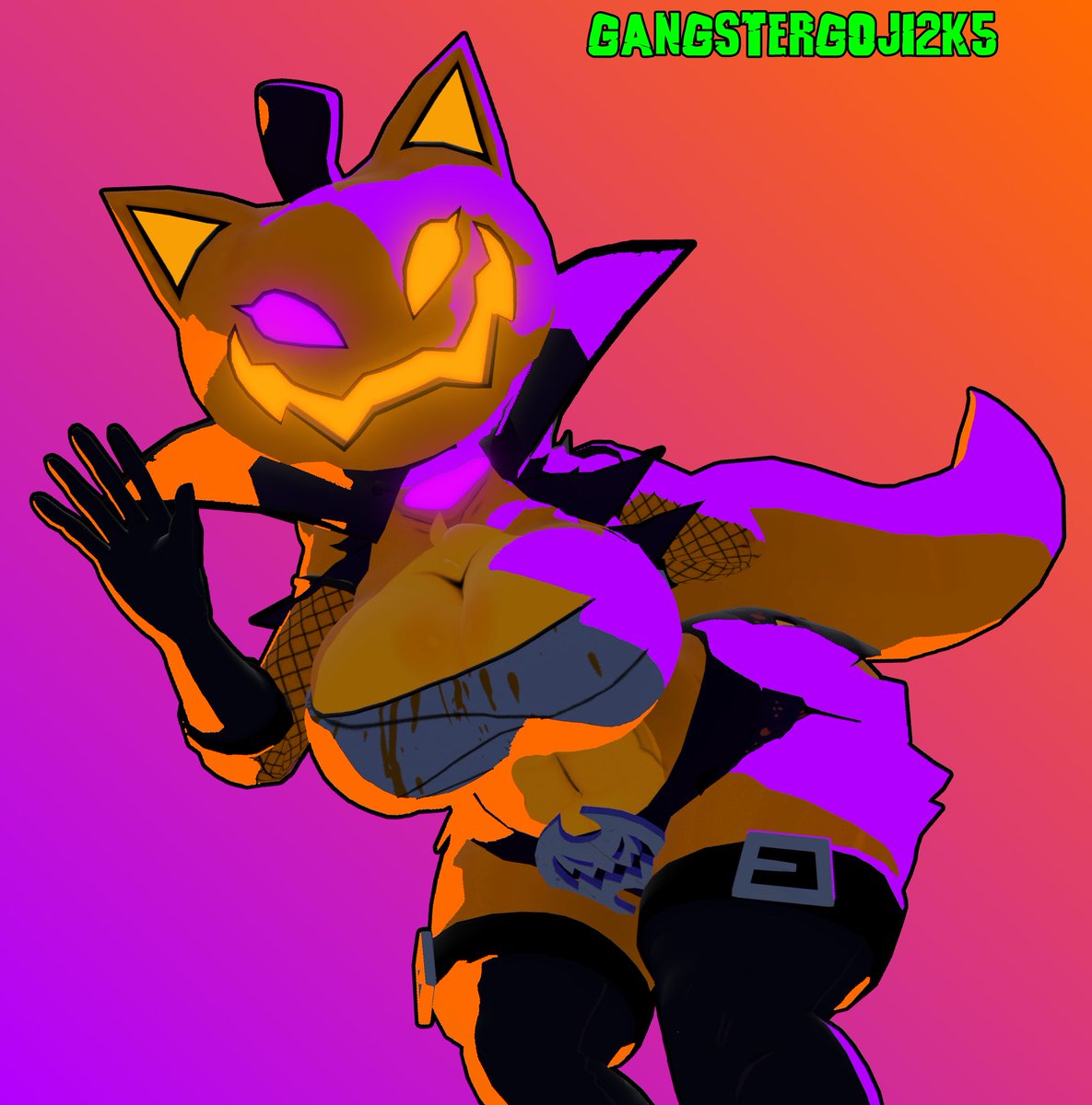GangsterGoji2K5's tweet photo. Y'all seem to love Jack-O Fexa... How about another piece?

#fnaf #sourcefilmmaker #sfm #halloween #cryptiacurves #cally3D #nsfwtwt #fivenightsatfreddys #fexa https://t.co/us4wFOxvNk
