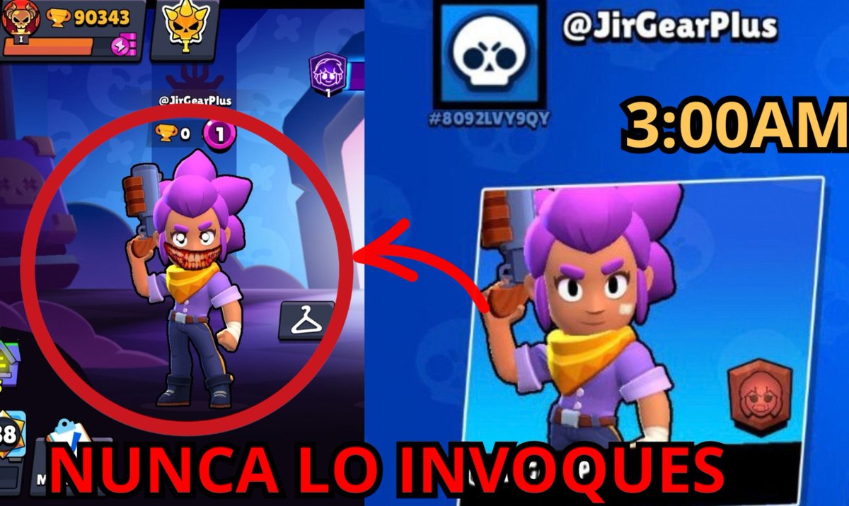 BjLoquendo's tweet photo. NUNCA INVOQUES A JIRGEARPLUS A LAS 3AM EN BRAWL STARS https://t.co/TFzVjoUWUo