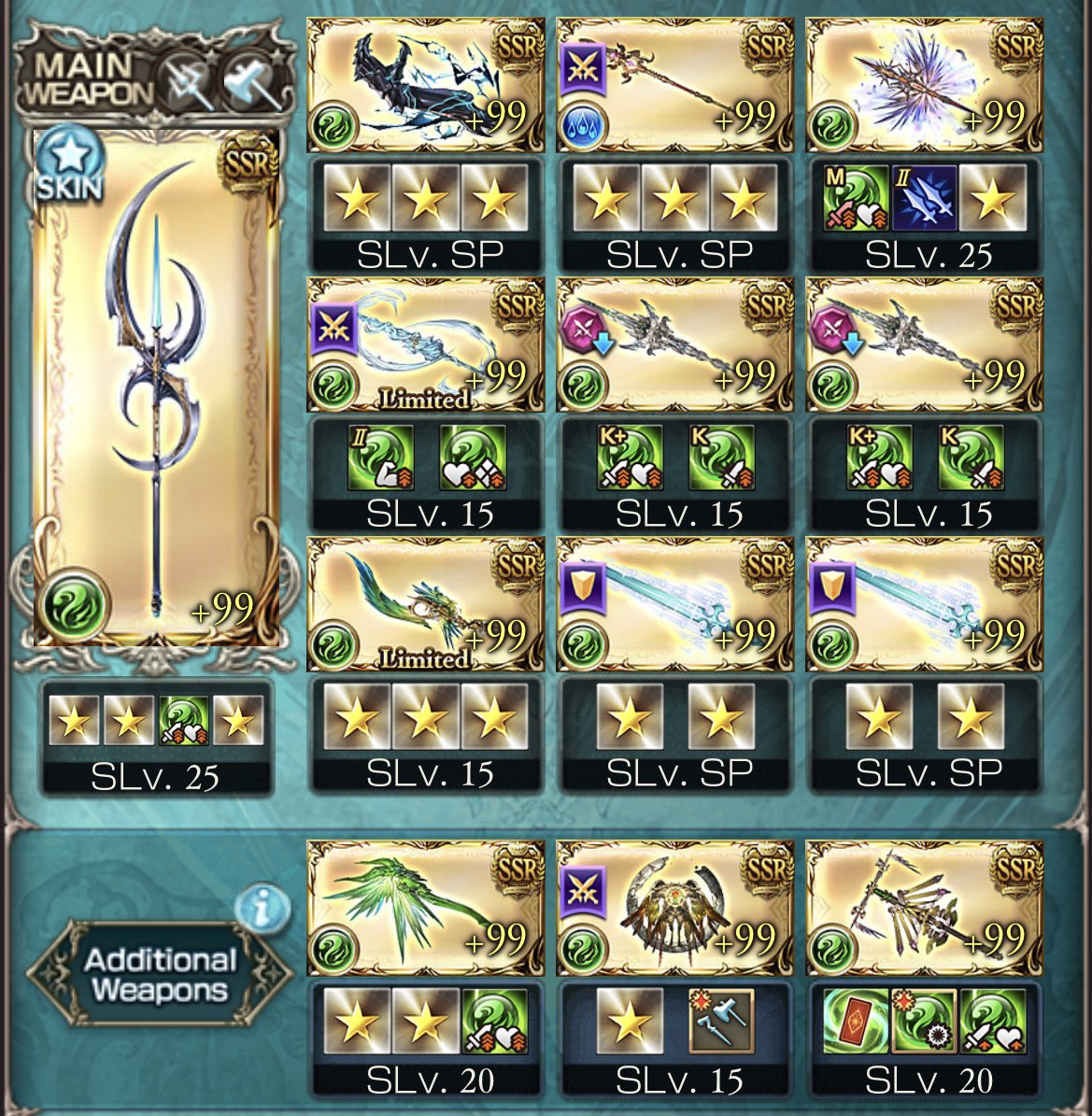 Pramp_BRD's tweet photo. ロムフェーヤでいく風ソロモナス
今のところこの編成でやってます
終末虚詐、破壊神技 https://t.co/juNoBoxrIc