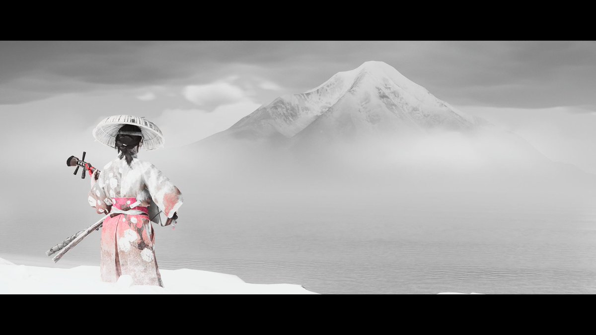 bonta_774's tweet photo. 三味線はね…こう
#ゴーストオブヨウテイ
#GhostofYotei https://t.co/xenkTAwZMr