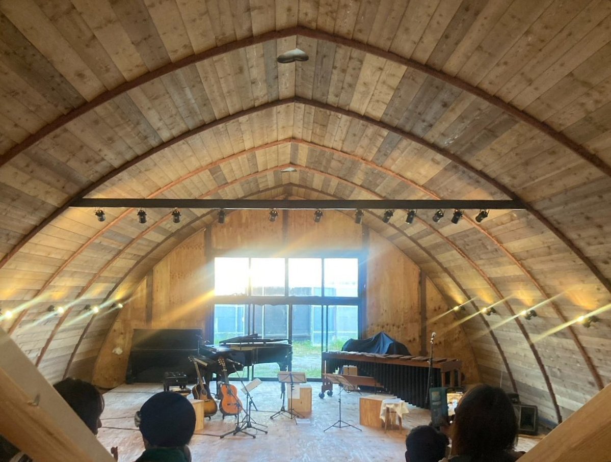 ebinamasutoshi's tweet photo. ブログ更新しました。
https://t.co/8mXlJNG8pP
「うつろい」in 長沼D型倉庫 HIWA HALL。 https://t.co/TCkLz6PyMc