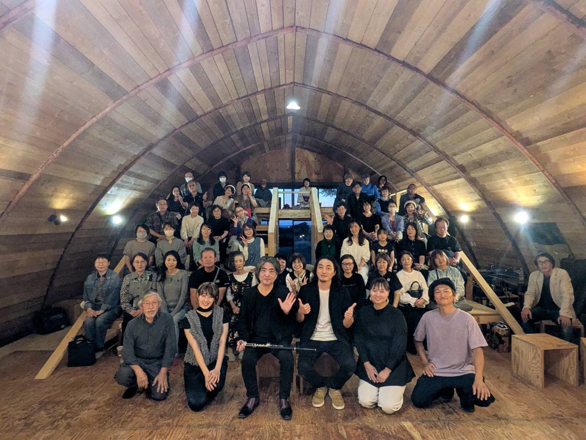 ebinamasutoshi's tweet photo. ブログ更新しました。
https://t.co/8mXlJNG8pP
「うつろい」in 長沼D型倉庫 HIWA HALL。 https://t.co/TCkLz6PyMc