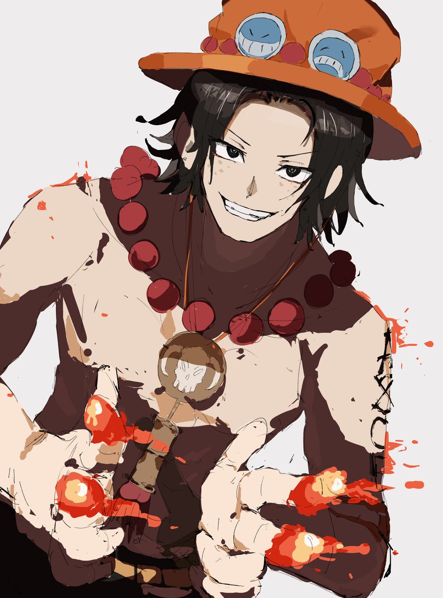 frank90925's tweet photo. D9 drawing! 
Ace
I m sorry  to upload  it again
#ONEPIECE〜 https://t.co/IycvXZObUv