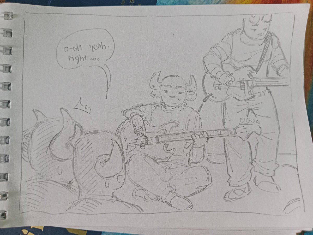 kinggumonyong's tweet photo. ive had this band au thing for long but never made anything about it LOL anw hi boomboard...

pretend steampunk was here hes in another room grabbing his drum kit .trust #phighting https://t.co/fnIItkiaz9