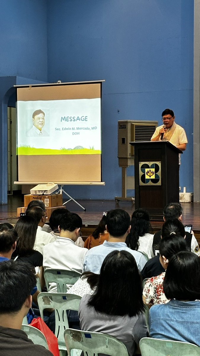 raphbosano's tweet photo. LOOK: The DOH and PhilHealth bring health screening and PhilHealth benefits closer to the Philippine Science High School community through the YAKAP Caravan. The initiative provides mental health, vision, dental, and nutrition screening to 1,440 learners and 360 staff. https://t.co/gSbXh988x0