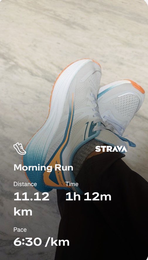 lokipalauri's tweet photo. Morning dose of happiness:-Grabbed☀️

Ran 11K this Wednesday.

Another morning, another run, another reminder that consistency is the real reward.

DAY:-1697*🏃🏾‍♂️
#RojanaEkGhanta https://t.co/usvJf9sV31