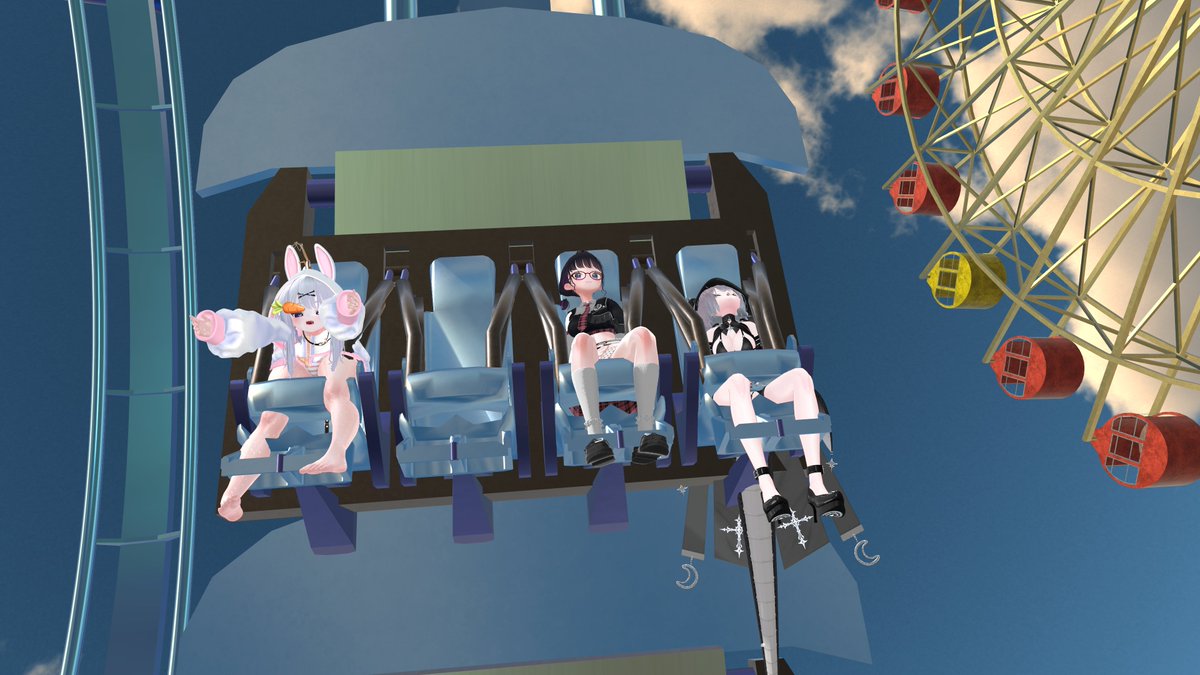 VRC_LoLo's tweet photo. 乗れなかった人達のほうき活用うまｗ https://t.co/F5sArz5iHS