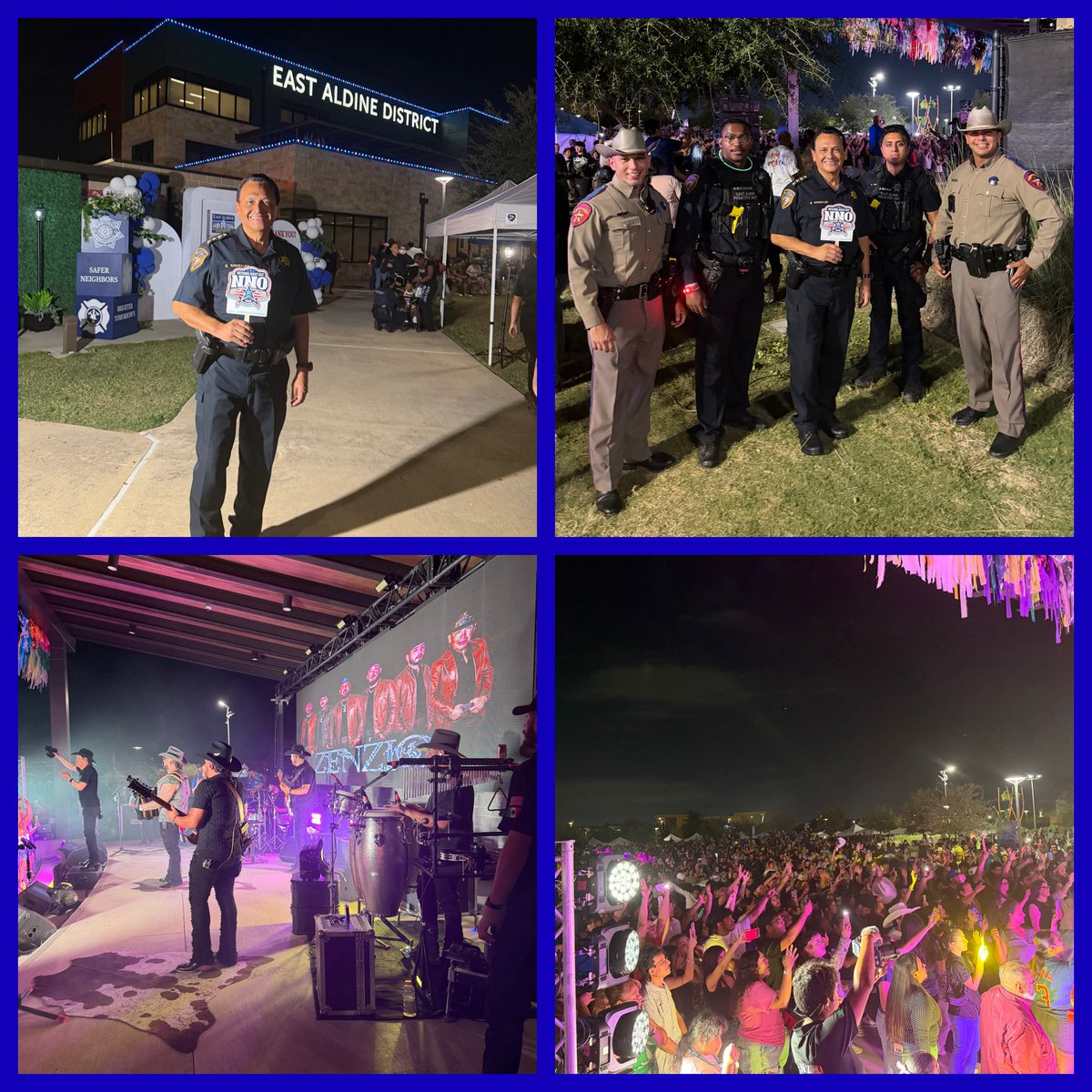 SheriffEd_HCSO's tweet photo. @AldineDistrict, you were EPIC! 🙌🏽💙

Drone show, live music, great food, and an incredible community turnout. What a night bringing neighbors and public safety together!

This is what #NationalNightOut is all about. 🤝🏽🚔

#HCSONNO2026 #NNO2026 #CommunityFirst https://t.co/ud9KxIpUQT