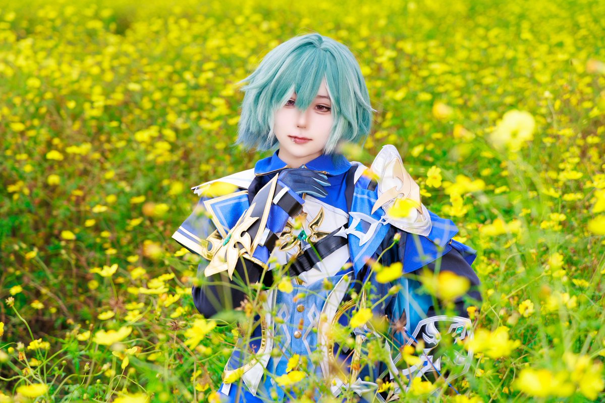 fh_i03's tweet photo. 【原神＊Cosplay】
   ローエン

@ikyoux 📸！！
 #原神コスプレ  #cosplay  #ローエンコスプレ https://t.co/904s3KR9UI