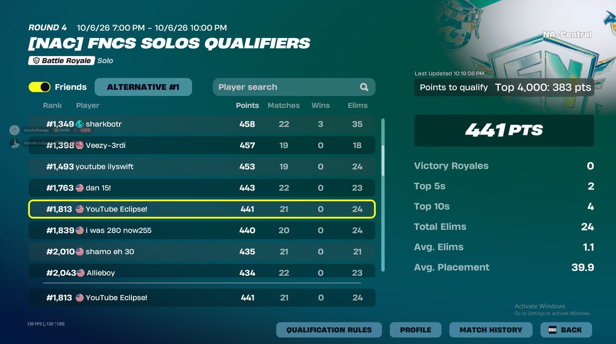 RealEclipsefv's tweet photo. @Wazeyfv @Mavage31094 @Cjaxfv_  QUALED LFG https://t.co/WWk3xLXXSy