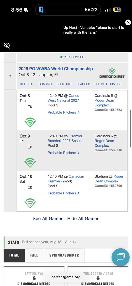 AyvinJuarez1's tweet photo. Excited for the opportunity to play in Jupiter this week with @EliteSquad !
I come out in relief second game on Friday at 12:40 pm
Cardinals 6 field.@_CoachBCoachB https://t.co/dpzAD50zcu
