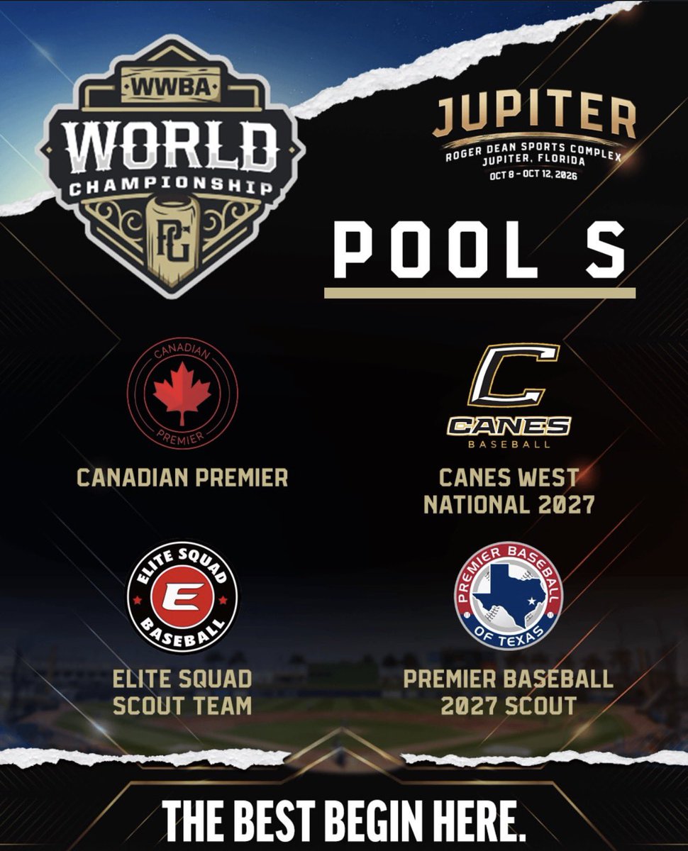 AyvinJuarez1's tweet photo. Excited for the opportunity to play in Jupiter this week with @EliteSquad !
I come out in relief second game on Friday at 12:40 pm
Cardinals 6 field.@_CoachBCoachB https://t.co/dpzAD50zcu