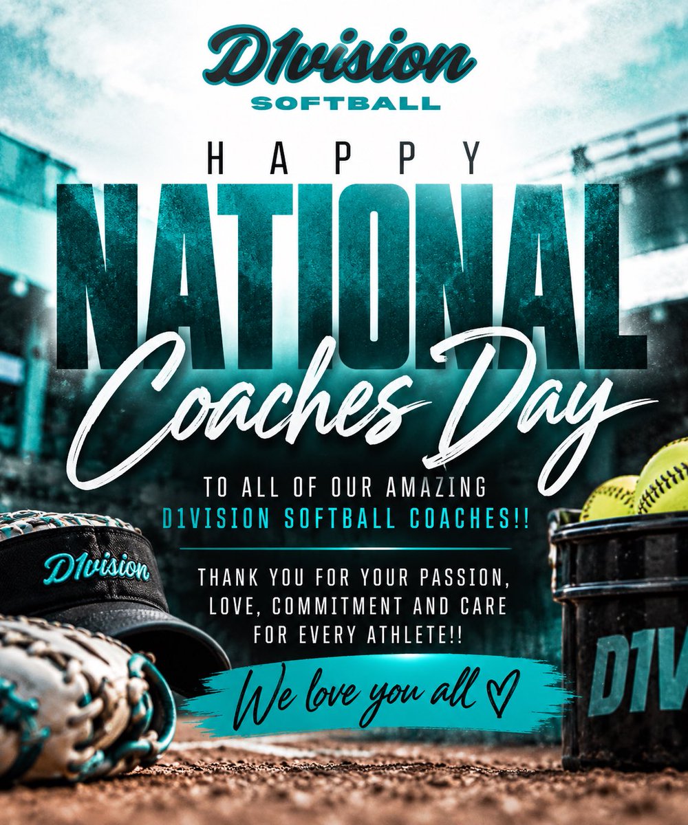 d1vision_sb's tweet photo. We are so thankful for our amazing D1VISION coaching staff!!! We wouldnโt be US without, YOU!!
Happy National Coaches Day!!! ๐ซถ๐ผ
#EveryBitEarned | #OneTeam | #OneVision | #D1Family https://t.co/7cFOGzQECE