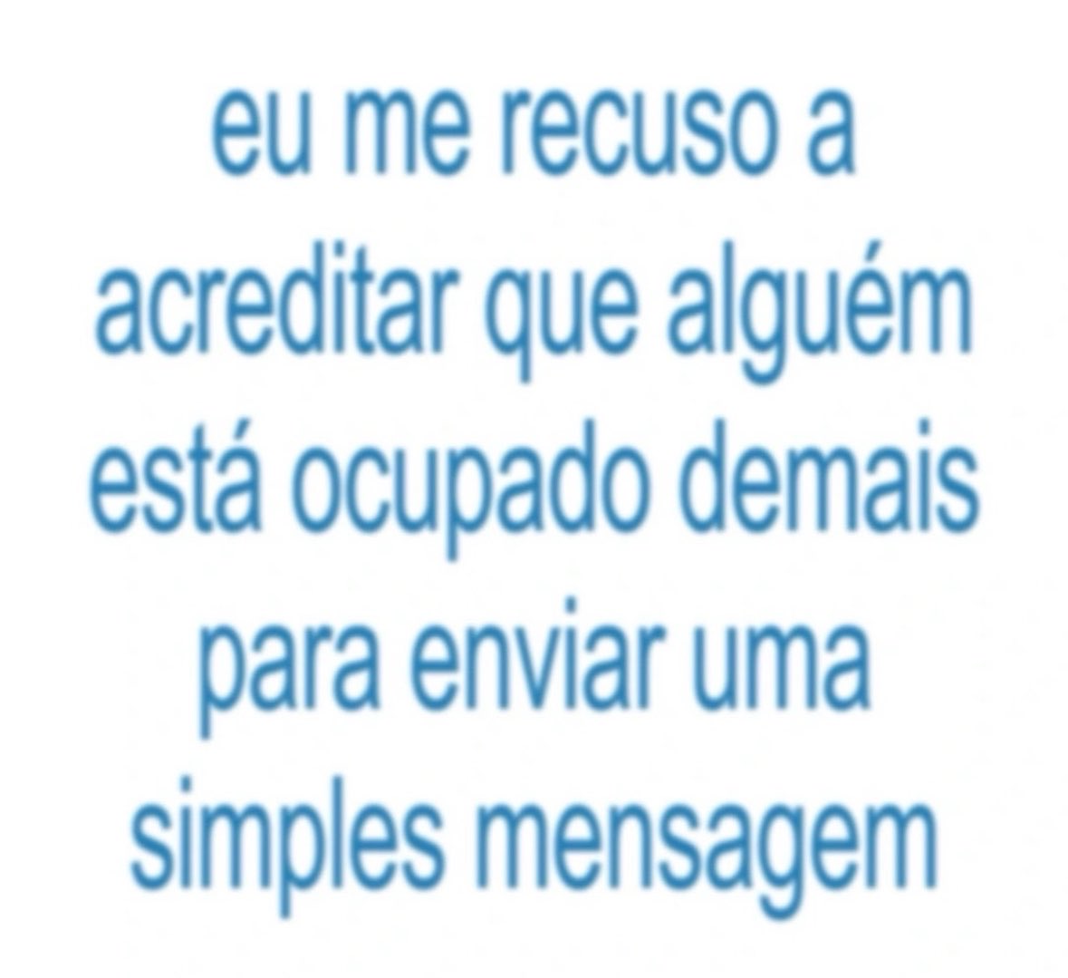 xheleninha's tweet photo. me recuso. https://t.co/AAy05uw9pi