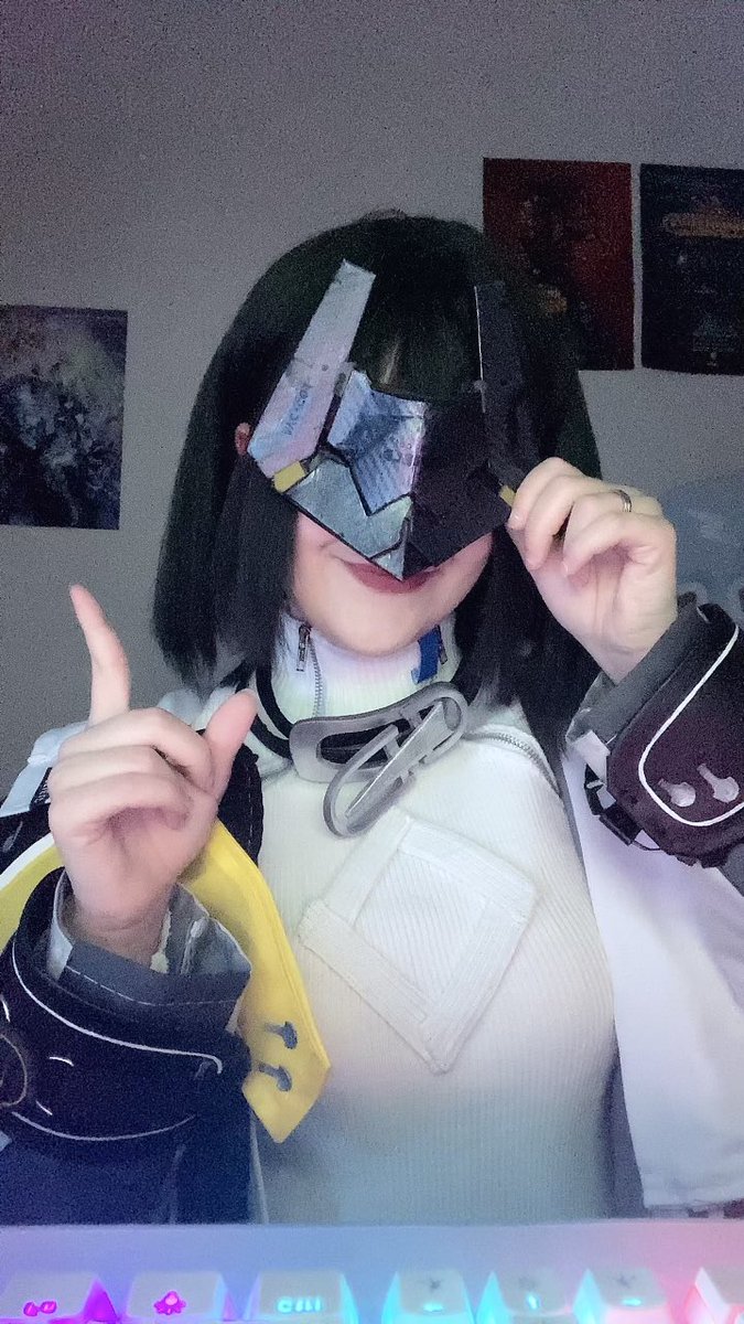 OhMyBunnnyCos's tweet photo. Fiz a Endmin e eu acho que gostei do resultado ♡  #endministrator #endminb #arknightsendfield #endministratorb https://t.co/dsouoE2dDA