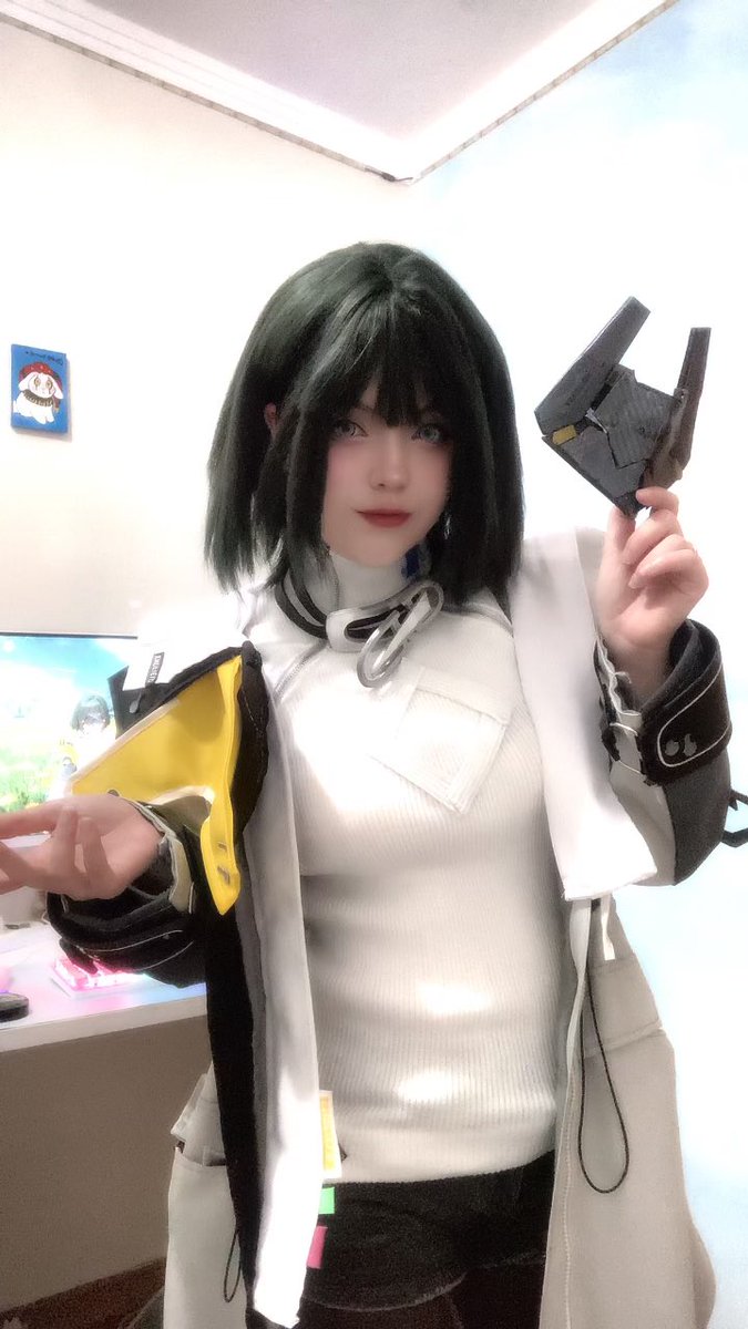 OhMyBunnnyCos's tweet photo. Fiz a Endmin e eu acho que gostei do resultado ♡  #endministrator #endminb #arknightsendfield #endministratorb https://t.co/dsouoE2dDA