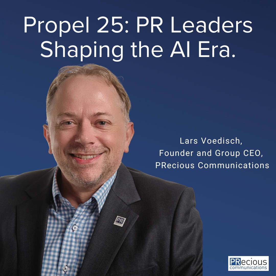 LizbethHelado's tweet photo. Lars Voedisch has been named to Propel 25’s October 2026 list, recognizing PR leaders shaping the industry globally. Proud of our regional team advancing AI-first communications with human credibility at the core. https://t.co/jG9GAjVXLU